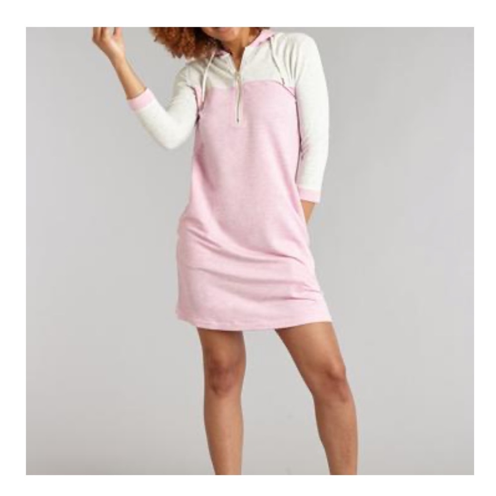 Lauren James Hooded sweatshirt dress, NWT